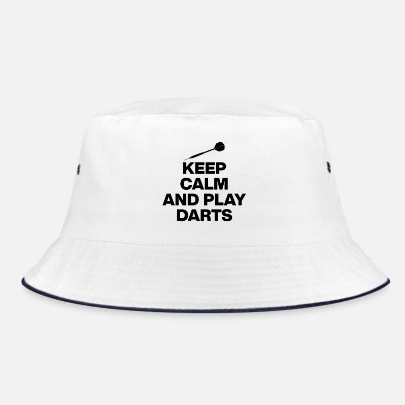 KEEP CALM AND PLAY DARTS! 180 PFEILE Bucket Hat