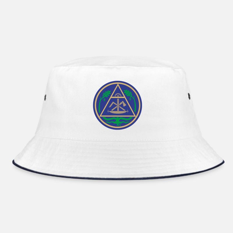 51195_Zimmerer Geometric Triangle Emblem Bucket Hat