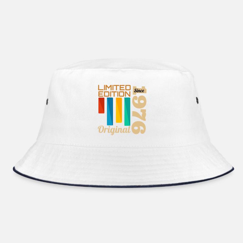 Limitierte Originalausgabe 1976 Jubiläum Bucket Hat