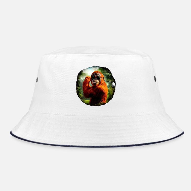 Orang-Utans Golf / Affe Bucket Hat