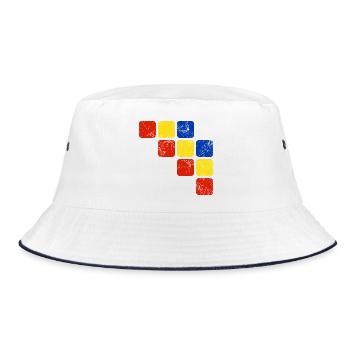 Couleurs Motif d’ornement - Couleurs de base - Bob - blanc/marine - Devant