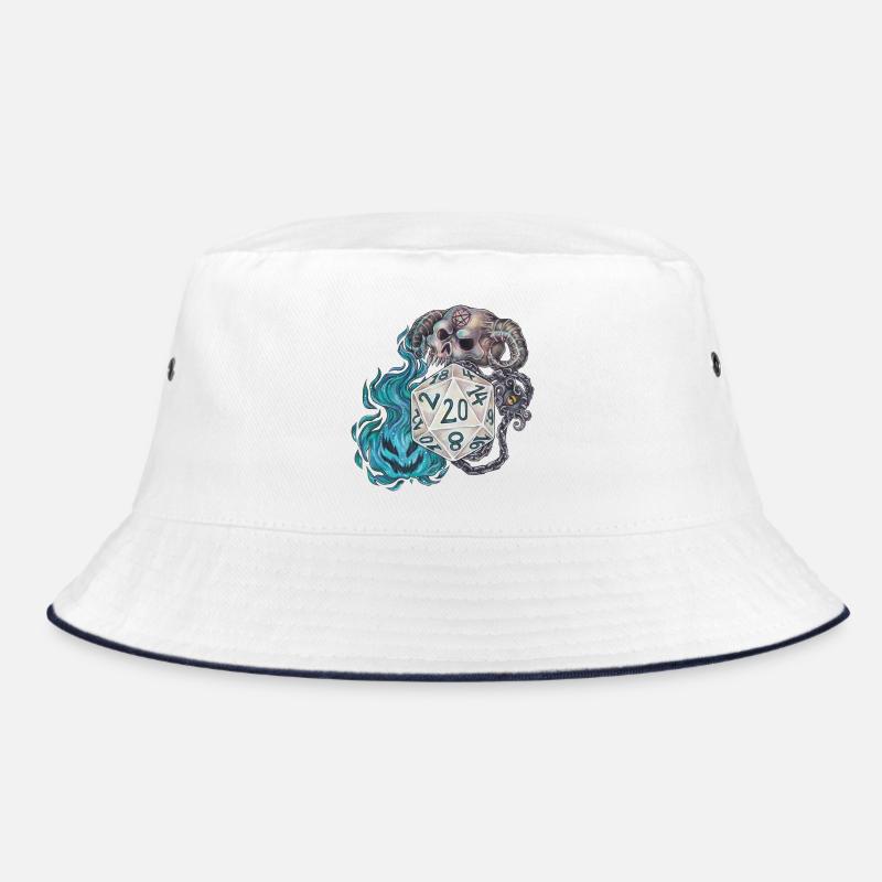 RPG Tabletop D20 Dice Gift Warlock Bucket Hat