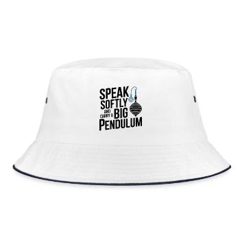 Certified Clinical Vocal Induction Specialist Gear - Bucket Hat - white/navy - Front