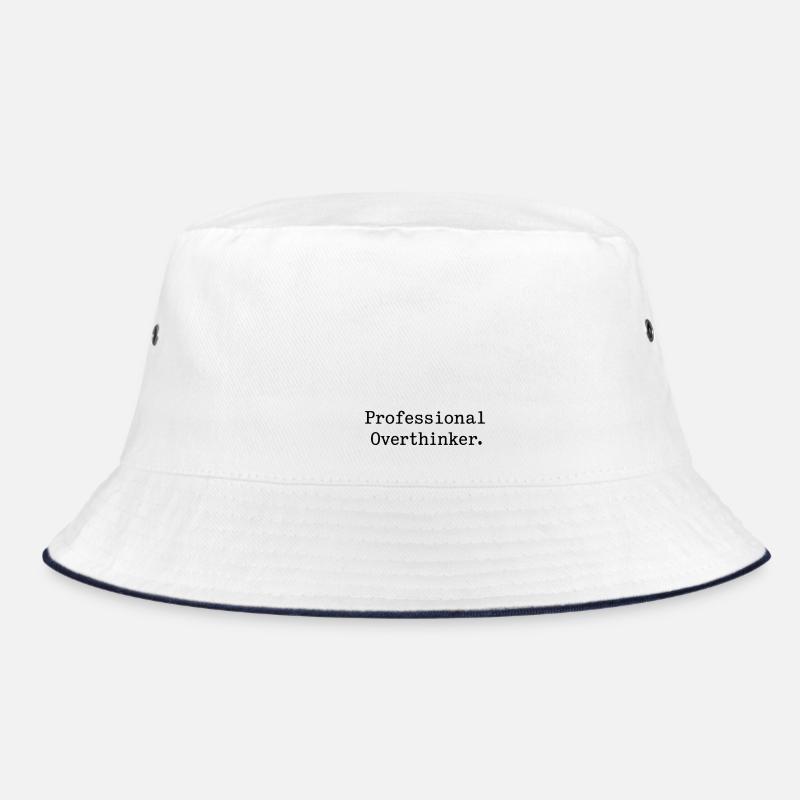 Professional Overthinker Minimalist Bucket Hat
