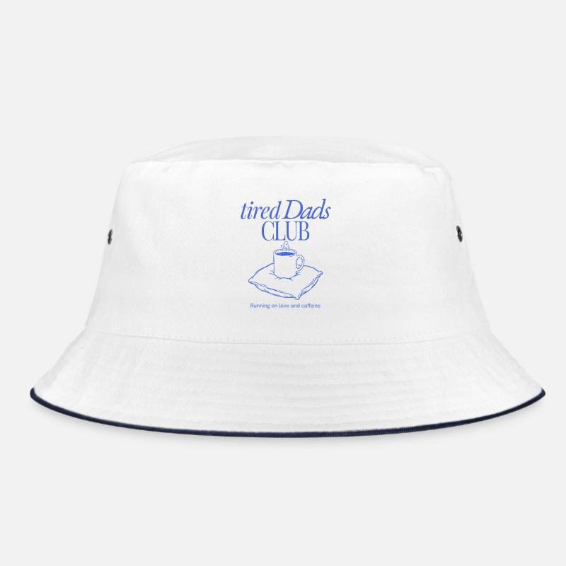 Tired Dads Club Kaffee Bucket Hat