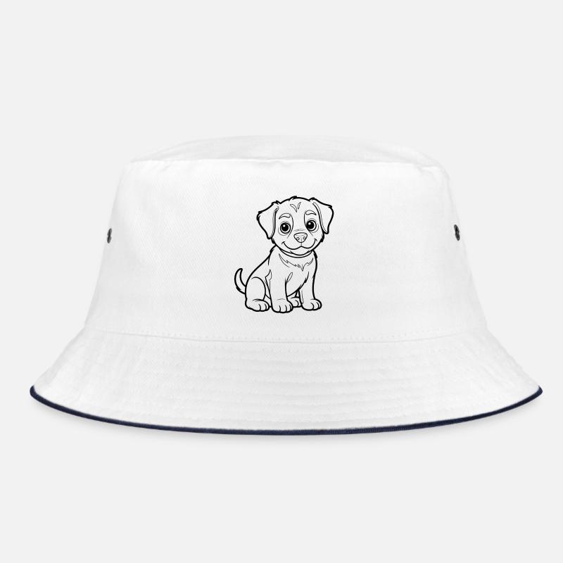 Illustration de plan de petit chiot Bob