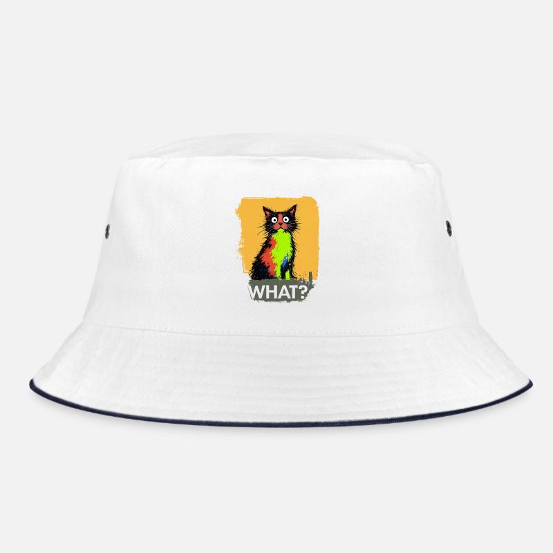 What Katze Farbexplosion Bucket Hat