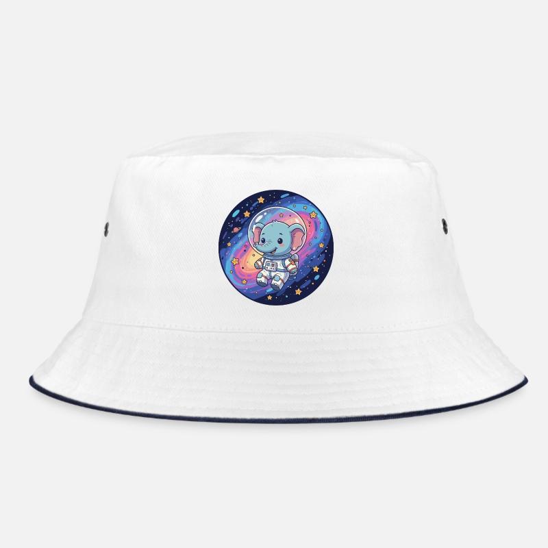 Éléphant spatial dans le casque d’astronaute Bob