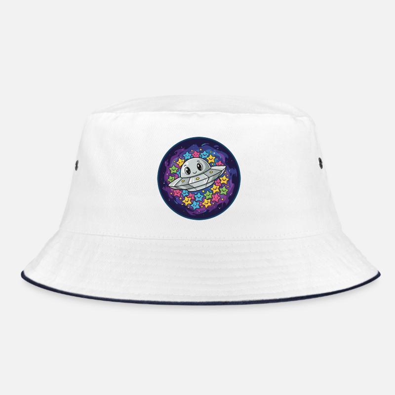 Cuddly UFO with star magic Bucket Hat