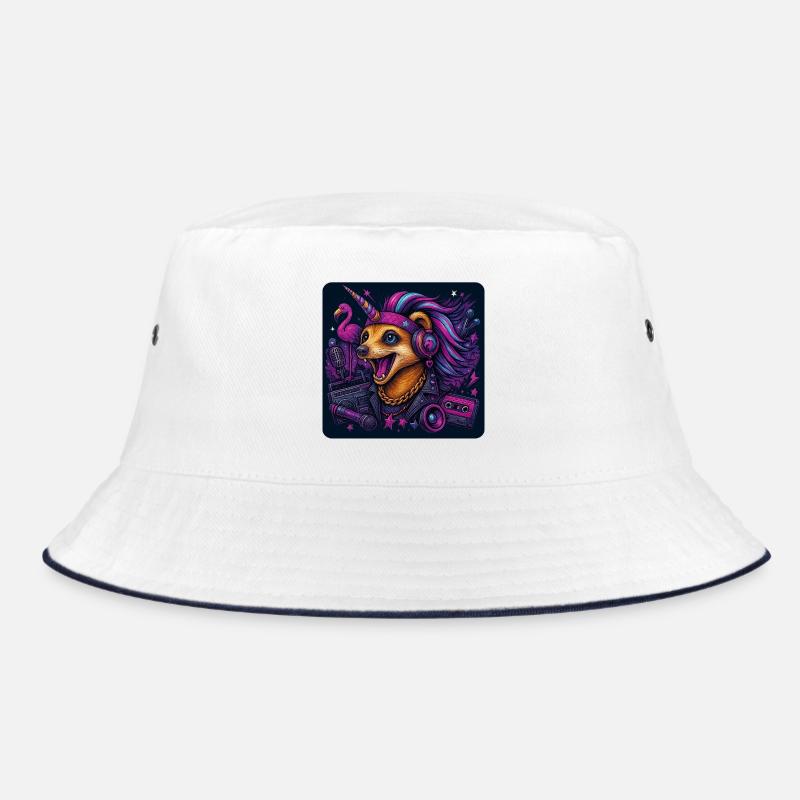 Einhorn Erdmännchen Party Bucket Hat
