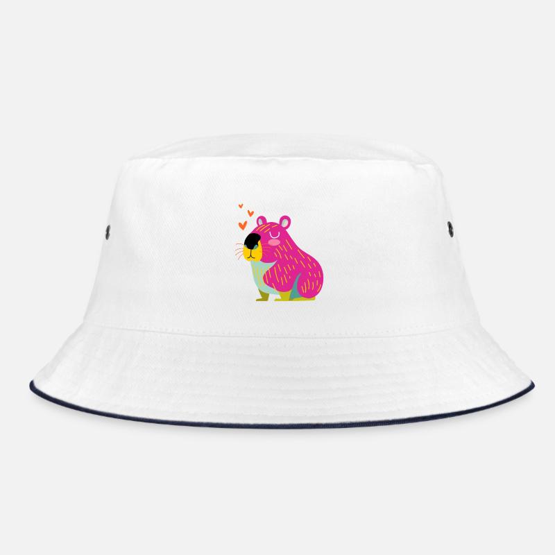 Glückliches Kapybara Bucket Hat