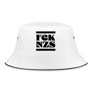 FCK NZS - Bob - blanc/marine - Devant