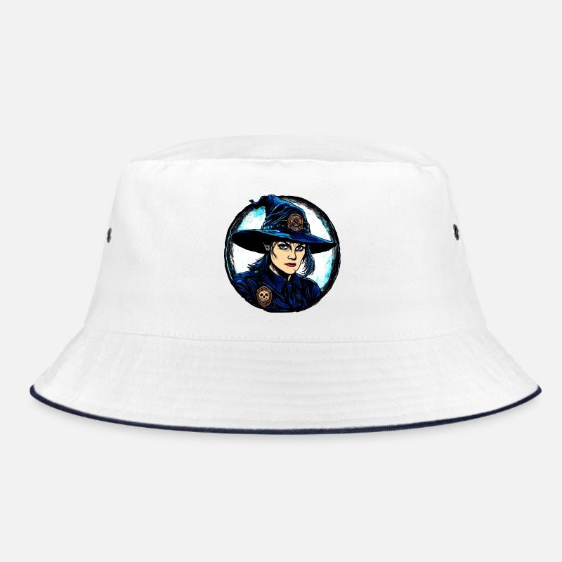 Witch Policewoman Bucket Hat