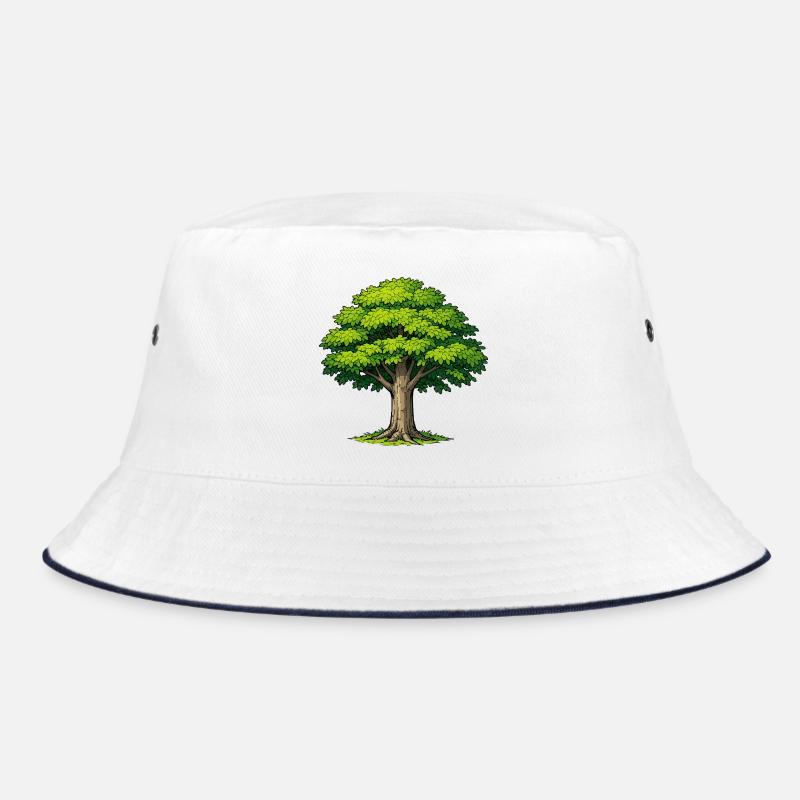 Baum mit üppigem Laub Bucket Hat