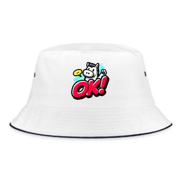 OK Pony - Bob - blanc/marine - Devant