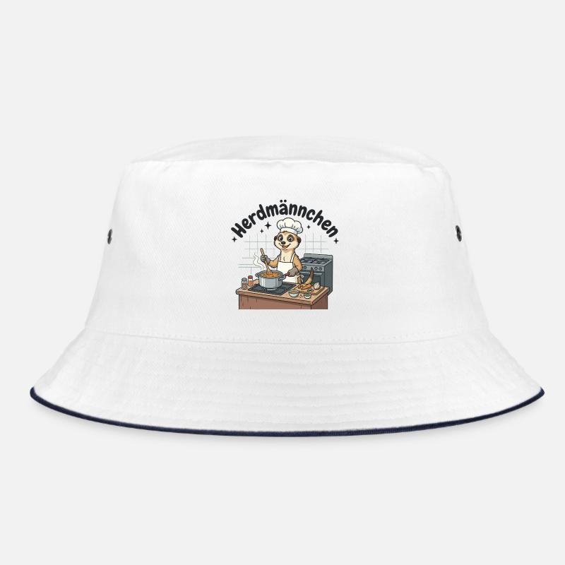 Herdmännchen Koch Erdmännchen am Herd  Bucket Hat