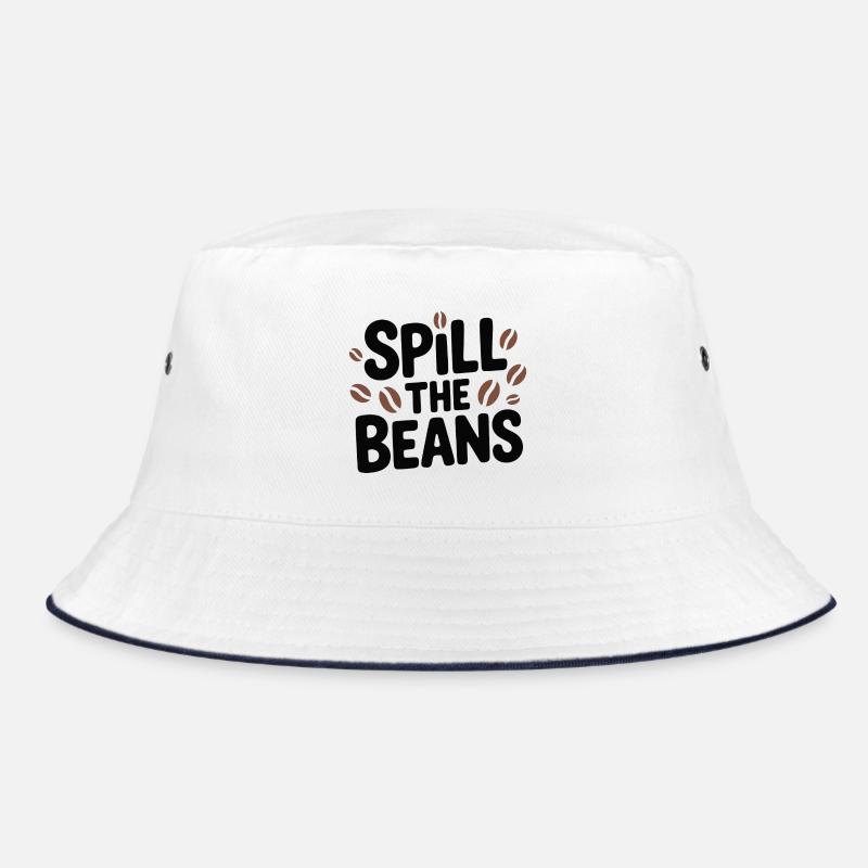 Spill the Beans Coffee Tee Bucket Hat