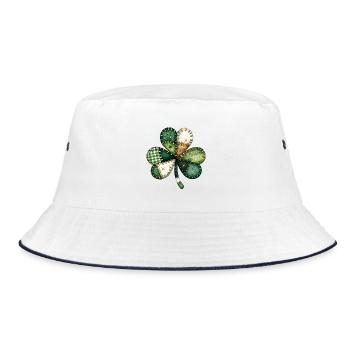 Jour de la Saint-Patrick du trèfle - Bob - blanc/marine - Devant