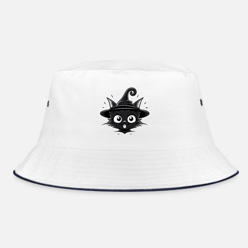 Sorcière Chat Noir avec Chapeau de Sorcière - Chat Bob