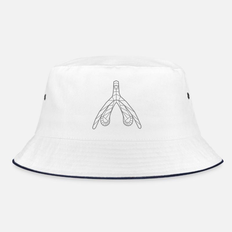 Klitoris_grau Bucket Hat