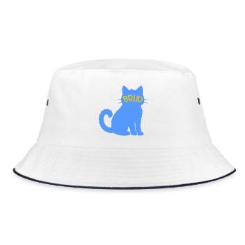 Mariée amoureuse des chats 2026 - Bob - blanc/marine - Devant