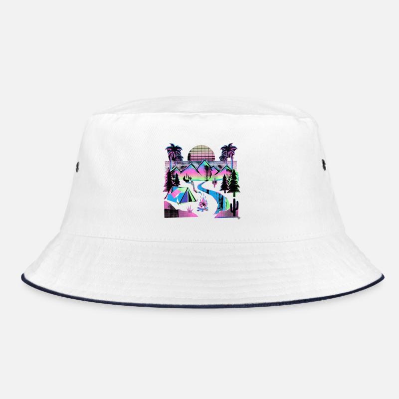 Retro Wave Camper Bucket Hat