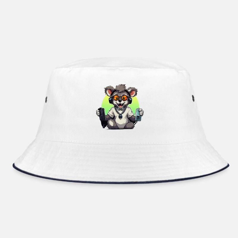 Koala gamer avec casque Bob