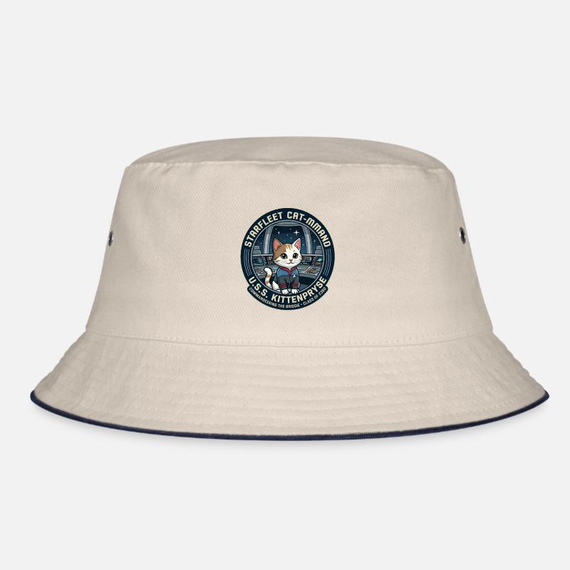 Kitty Captain Kittenpryse Bucket Hat