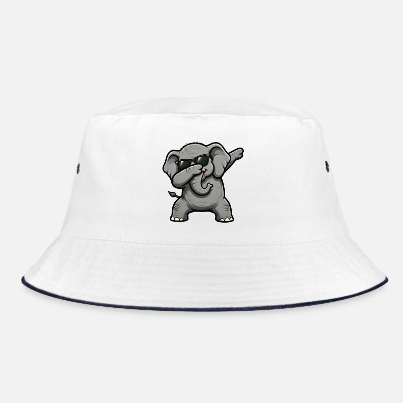 Dabbing Elephant Bucket Hat