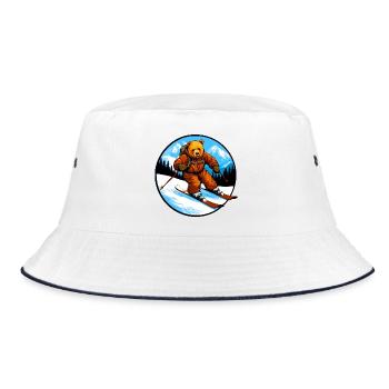 Ski Bear - Bob - blanc/marine - Devant