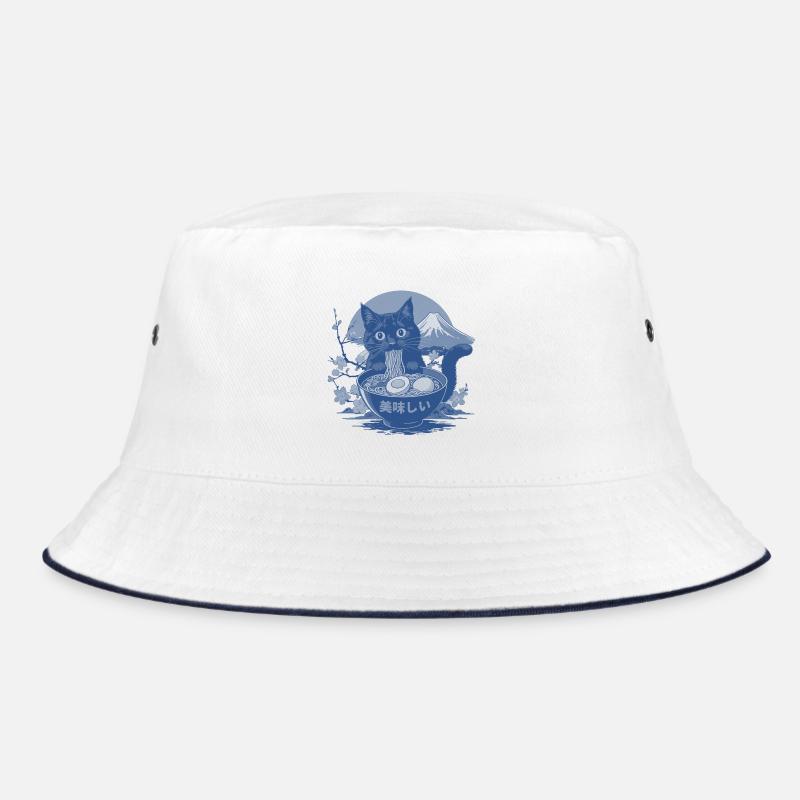 Lecker Katzen Ramen  Bucket Hat