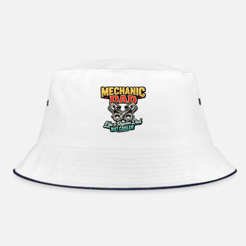 Mechanic Dad – Cool Dad Saying Bucket Hat