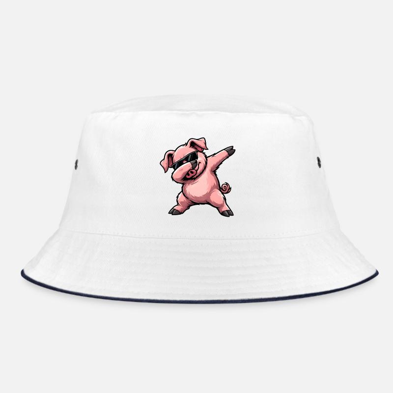 Dabbing Schwein Bucket Hat