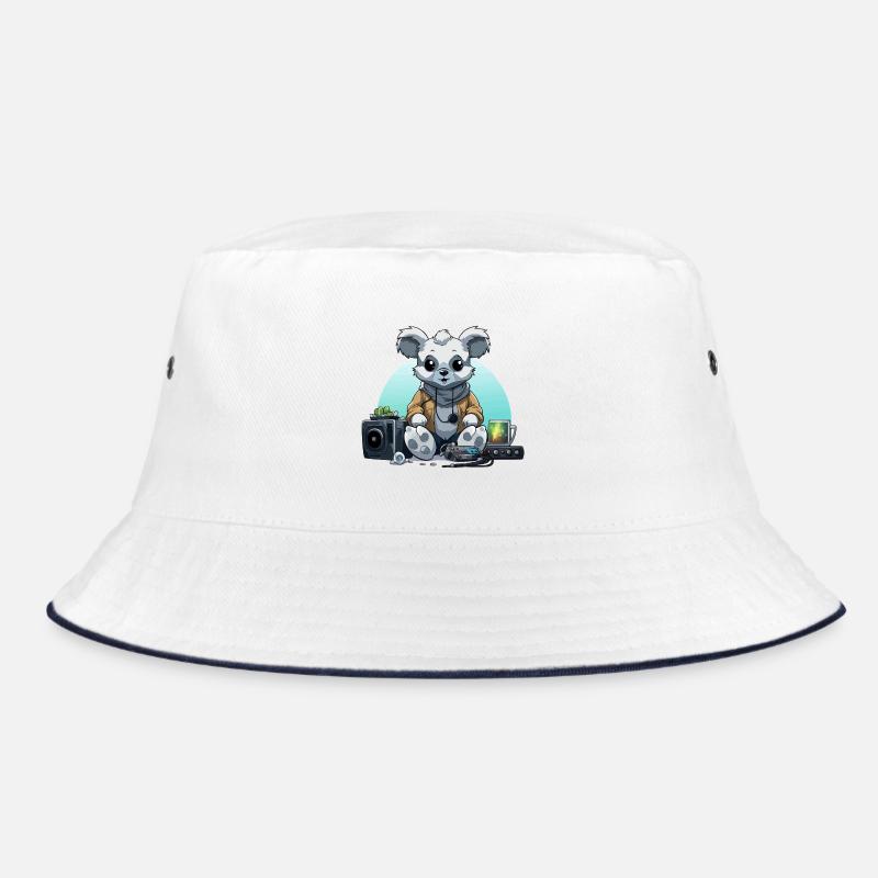 Panda DJ en sweat à capuche – Ambiance Studio Bob