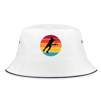 Entraîneur de pickleball pour joueurs de pickleball Fans - Bob - blanc/marine - Devant