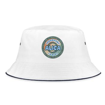 Cadeau pour Alica - Bob - blanc/marine - Devant