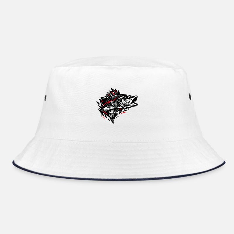Red Perch Bucket Hat