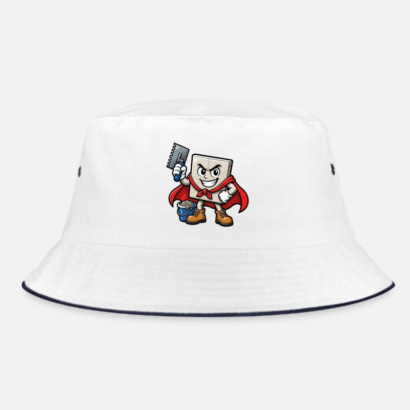 Superhelden-Kachel Bucket Hat