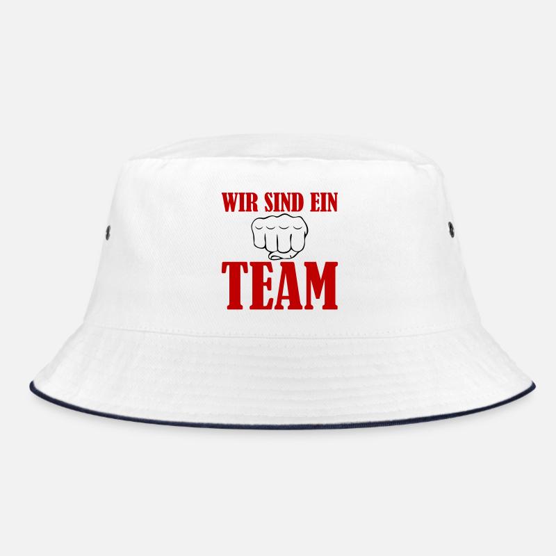 Wir Sind Ein Team  Bucket Hat