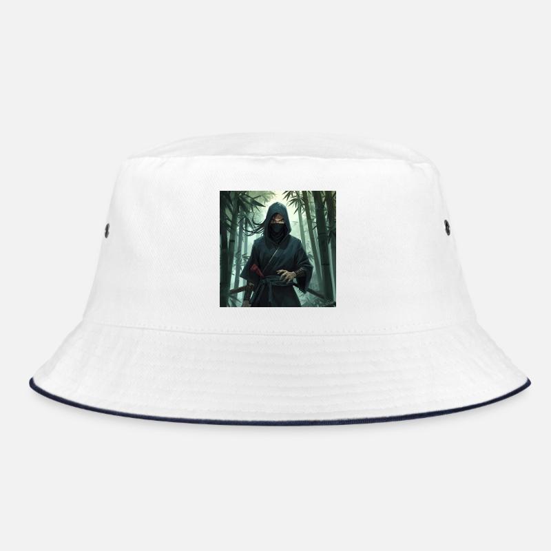 Ninja im Bambuswald Bucket Hat