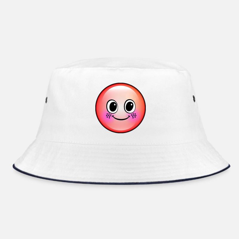 Cute Red Bubble Bucket Hat