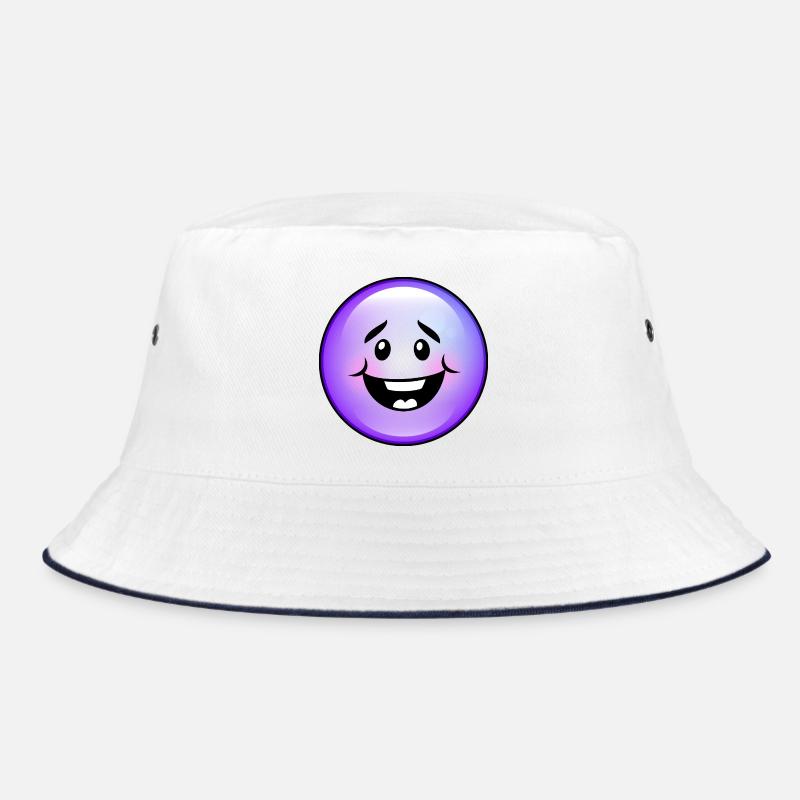 Cute Purple Bubble Bucket Hat