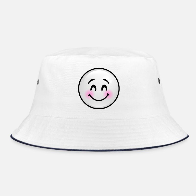 Cute Grey Bubble Bucket Hat