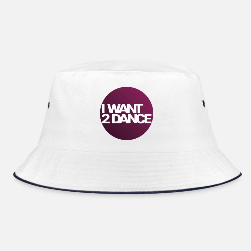 I Want 2 Dance – Kreisdesign Bucket Hat