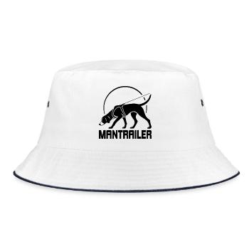 Foxhound MANTRAILER Search Dogs Dog Wilsigns - Bucket Hat - white/navy - Front