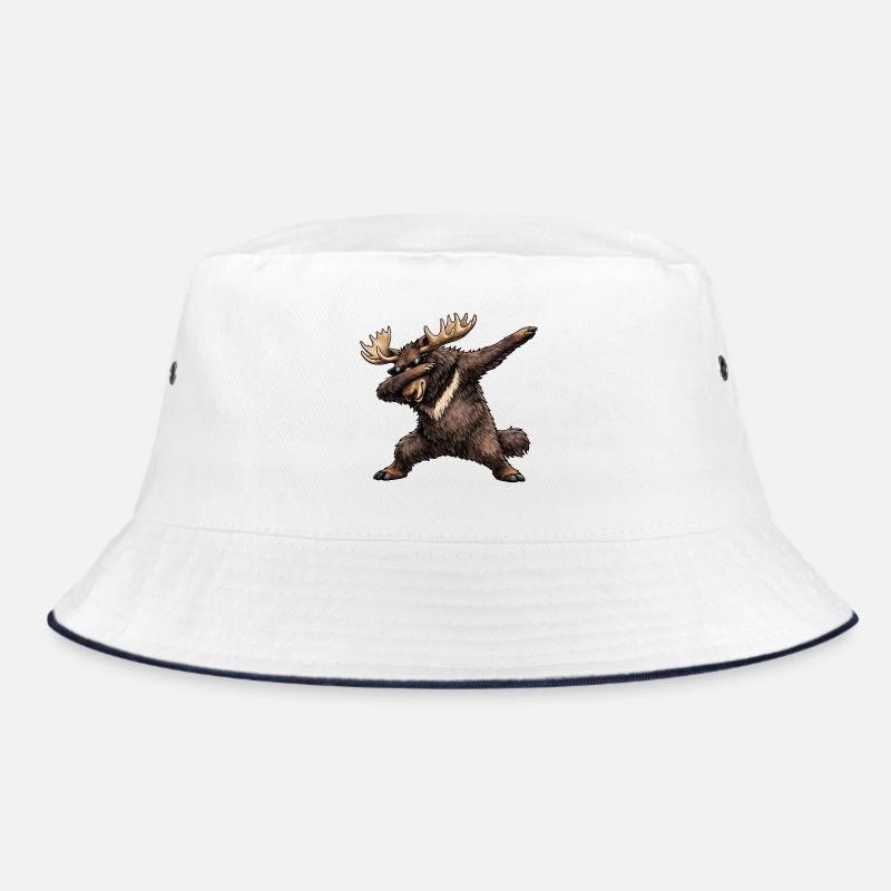 Dabbing Elch Bucket Hat