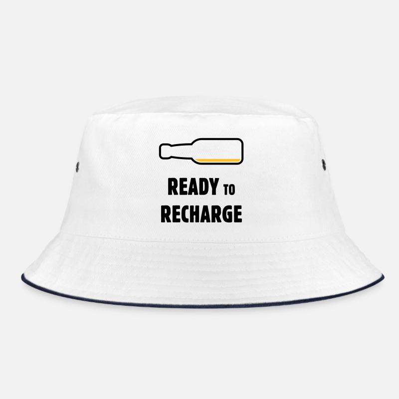 Ready To Recharge (Bier / Bierchen / POS 2C) Bucket Hat