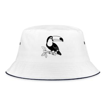 Toukan Bird - Bob - blanc/marine - Devant