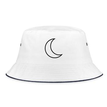Demi-Lune - Bob - blanc/marine - Devant