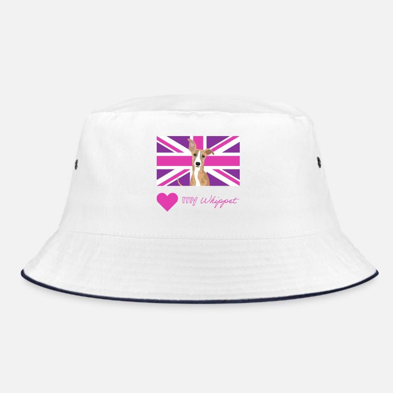 PURPLEWHIPPET (Pink) Bucket Hat